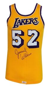 Late 1970s Jamaal Wilkes Los Angeles Lakers Game-Used & Autographed Home Jersey