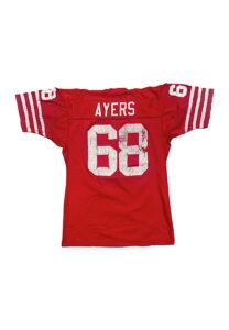 Late 1970s John Ayers SF 49ers Game-Used Jersey