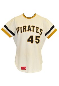 Late 1970s John Candelaria Pittsburgh Pirates Game-Used Home & Yellow Alternate Jerseys