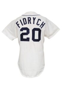 Late 1970s Mark Fidrych Detroit Tigers Game-Used Home Jersey