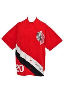 Late 1970s Mo Lucas Portland Trail Blazers Player-Worn & Autographed Warm-Up Jacket