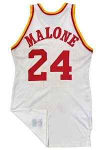 Late 1970s Moses Malone Houston Rockets Game-Used Jersey