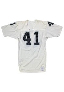 Late 1970s Phil Villapiano Oakland Raiders Game-Used Jersey