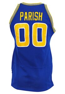 Late 1970s Robert Parish Golden State Warriors Rookie Era Game-Used Road Jersey