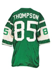 Late 1970s Steve Thompson New York Jets Game-Used Home Jersey