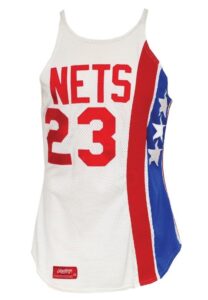 Late 1970s “Super” John Williamson New Jersey Nets Game-Used Home Uniform