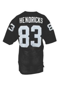 Late 1970s Ted Hendricks Oakland Raiders Game-Used Home Jersey