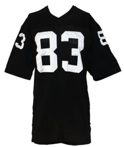 Late 1970s Ted Hendricks Oakland Raiders Game-Used Home Jersey