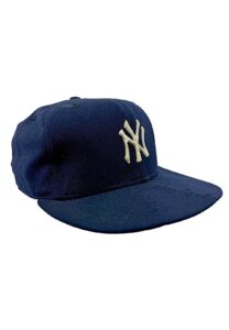 Late 1970s Thurman Munson NY Yankees Game-Used Cap