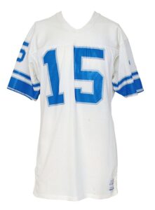 Late 1970s Tom Skladany Detroit Lions Game-Used Road Jersey