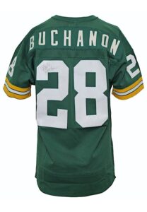 Late 1970s Willie Buchanon Green Bay Packers Game-Used & Autographed Jersey