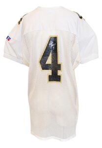 Late 1980s Brett Favre Southern Mississippi Golden Eagles Game-Used & Autographed Jersey