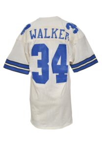 Late 1980s Herschel Walker Dallas Cowboys Game-Used Home Jersey