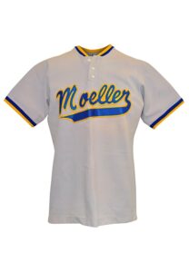 Late 1980s Ken Griffey Jr. Moeller High School Game-Used Road Jersey