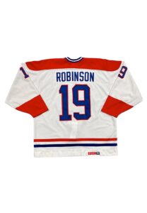 Late 1980s Larry Robinson Montreal Canadiens Game-Used Jersey (MeiGray • Repairs)