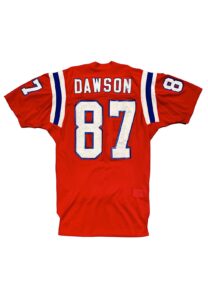 Late 1980s Lin Dawson New England Patriots Game-Used Jersey