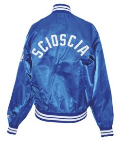 Late 1980’s Mike Scioscia Los Angeles Dodgers Worn Warm-Up Jacket