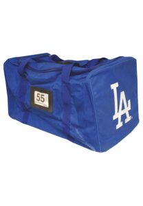 Late 1980’s Orel Hershiser LA Dodgers Team Issued Equipment Bag