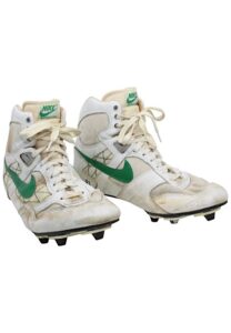 Late 1980s Reggie White Philadelphia Eagles Game Worn Cleats