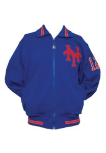 Late 1980’s Ron Darling NY Mets Worn & Autographed Bench Jacket