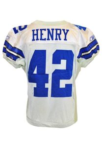 Late 2000s Cory Procter & Anthony Henry Dallas Cowboys Game-Used Home Jerseys