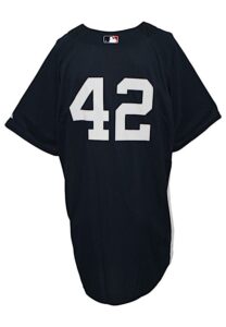 Late 2000s Mariano Rivera New York Yankees Player-Worn Batting Practice Jersey