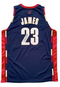 LeBron James Cleveland Cavaliers Autographed Jersey