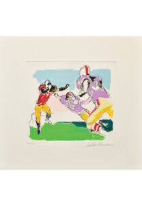 Leroy Neiman “The Football Suite” Signed Serigraphs