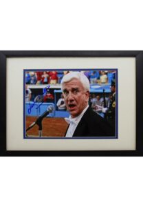 Leslie Nielsen Autographed Framed Photo