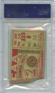 Lew Alcindor Autographed NCAA Finals Ticket Stub