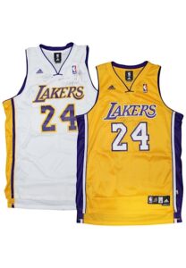 Los Angeles Lakers Multi-Signed Jerseys Including Kobe & More