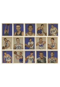 Lot of 1948 Bowman Basketball Cards – High Numbers