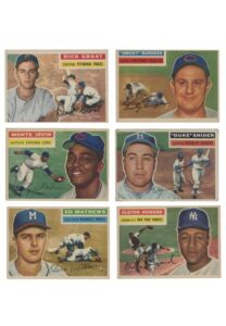 Lot of 1956 Topps Baseball Cards