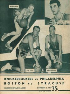 Lot of 1957-1960 Philadelphia Warriors Programs