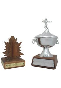 Lot of 1976 Tony Gabriel Ottawa Roughriders CFL Trophies