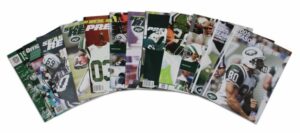 Lot of 1980’s-2000’s NY Jets Yearbooks, Season Preview Books & Tickets