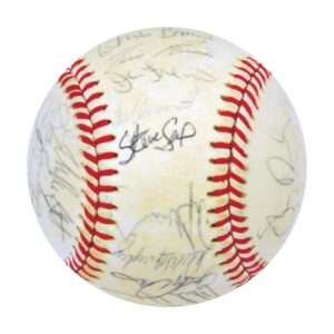 Lot of 1986 All-Star & Super Major Series Team Autographed Baseballs from the Collection of Rick Rhoden