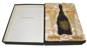 Lot of 1986 NY Mets Championship Celebration Dom Perignon Champagne Bottles