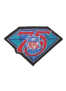 Lot of 1994 NFL 75th Anniversary Patches