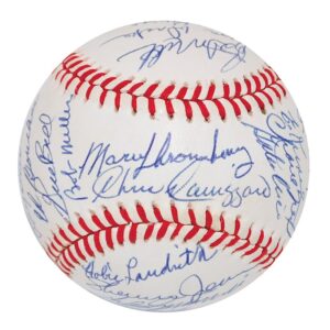 Lot of 36 Non-Consecutive Run of Met Team Balls from 1962 to 2003