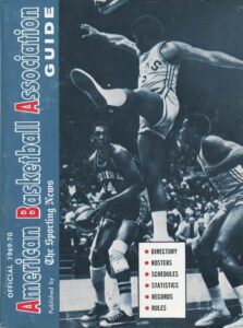 Lot of ABA Official Score-Books with Set of ABA Sporting News Guides