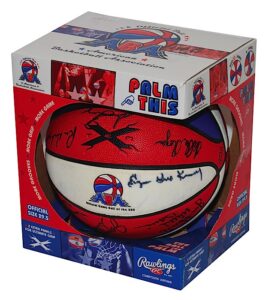 Lot of ABA Reunion Autographed Basketballs