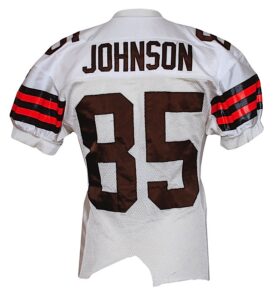 Lot of AFC Game-Used Jerseys with One Uniform – Bengals, Broncos & Browns