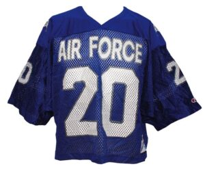 Lot of Armed Forces Game-Used College Football Jerseys