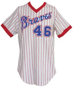 Lot of Atlanta Braves Game-Used Jerseys