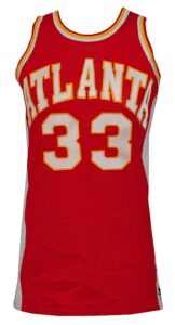 Lot of Atlanta Hawks Game-Used Jerseys – McElroy, Ferrell & Davis