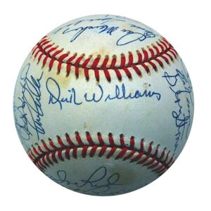 Lot of Autographed Baseballs from the Collection of Jerry Grote