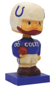 Lot of Baltimore Colts Items – Nodder & Figurines