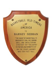 Lot of Barney Sedran Awards, Plaques & Personal Items