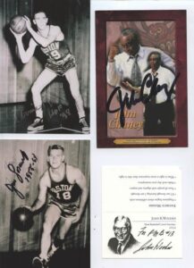 Lot of Basketball Autographed Photos